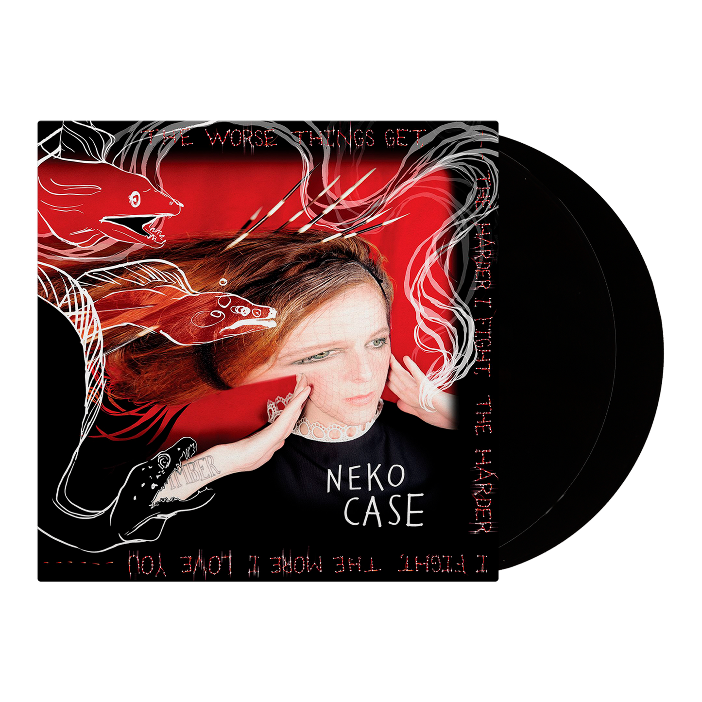 Neko Case (The Worse Things Get) 2xBlack Vinyl