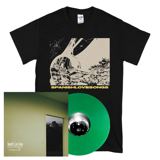 Spanish Love Songs (A Brief Intermission in the Flattening of Time) Green Glitter Vinyl Bundle