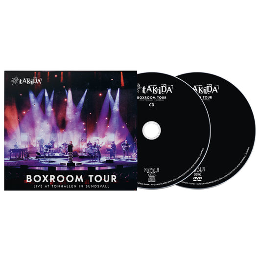Takida (Boxroom Tour – Live At Tonhallen In Sundsvall) CD/DVD