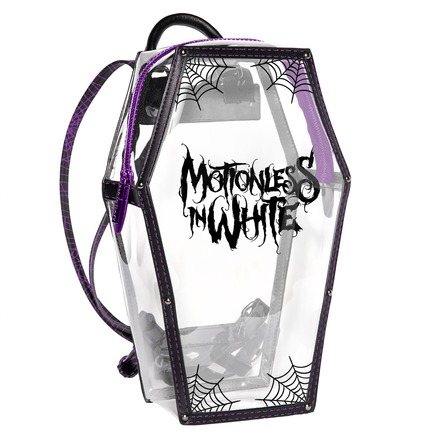 Motionless In White (Spiderweb) Coffin Bag