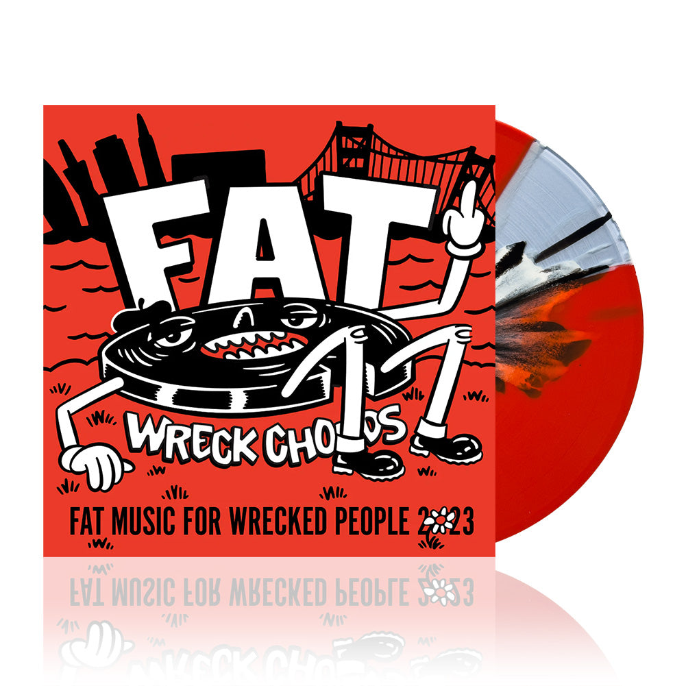 Various Artists (Fat Music For Wrecked People 2023) Red w/Splatter Vinyl