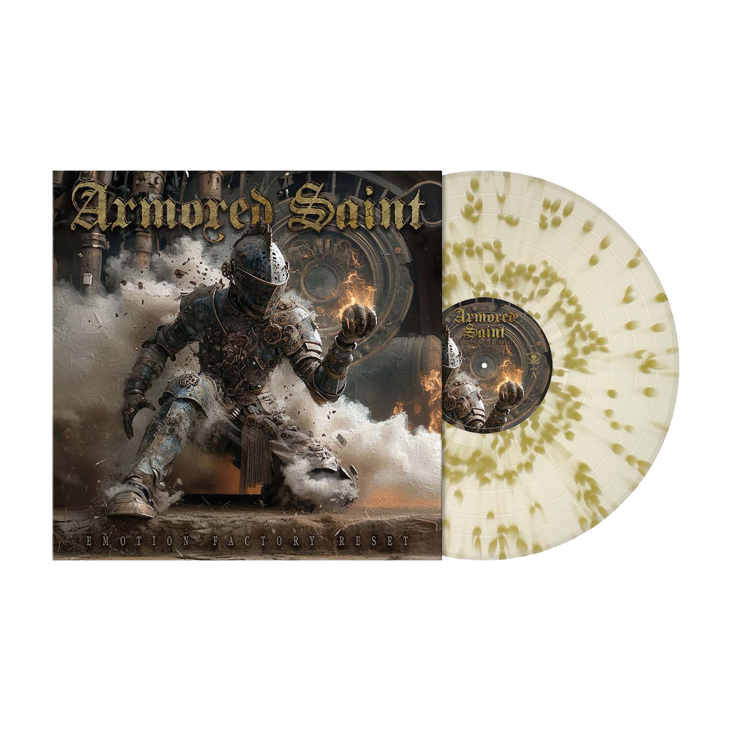 Armored Saint (Emotion Factory Reset) Clear/Gold Splatter Vinyl