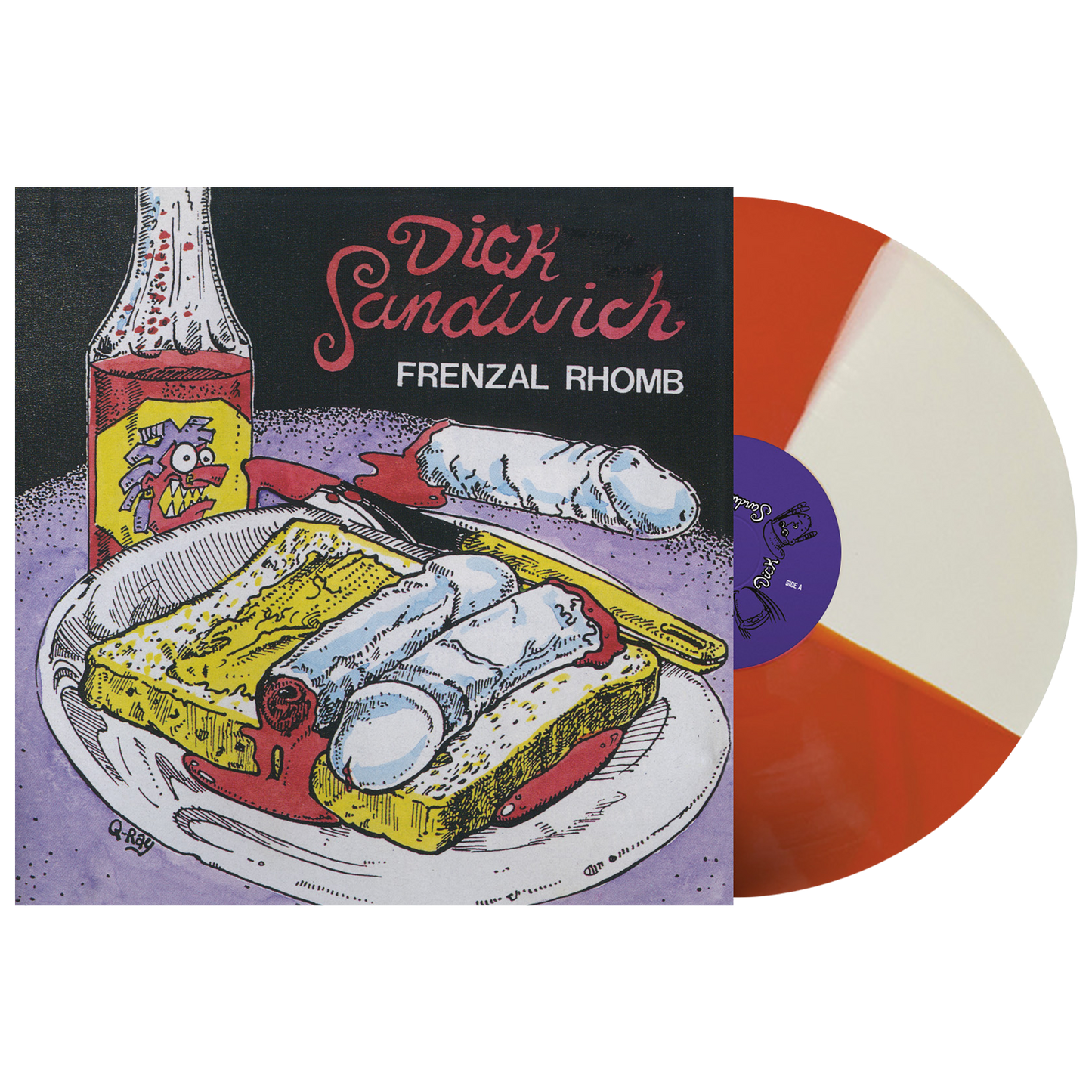Frenzal Rhomb (Dick Sandwich (Re-Mastered)) Red White Vinyl