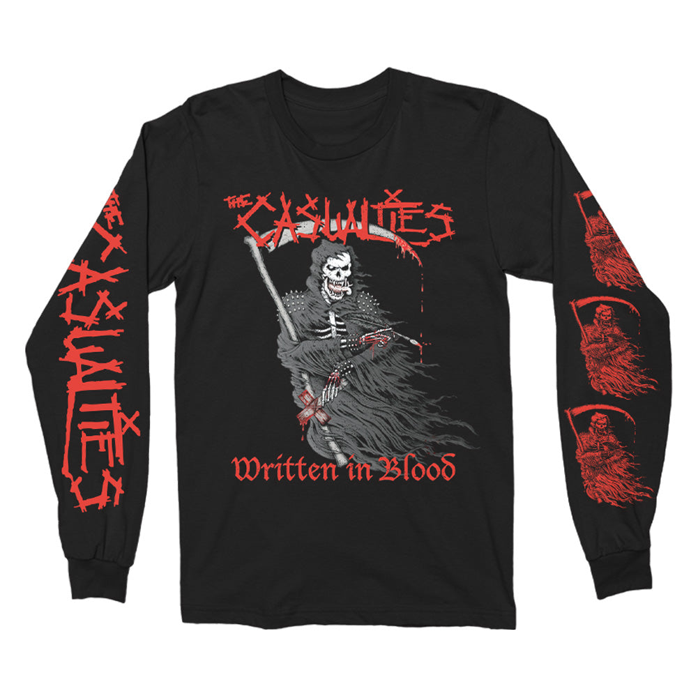 The Casualties (Written In Blood) Longsleeve