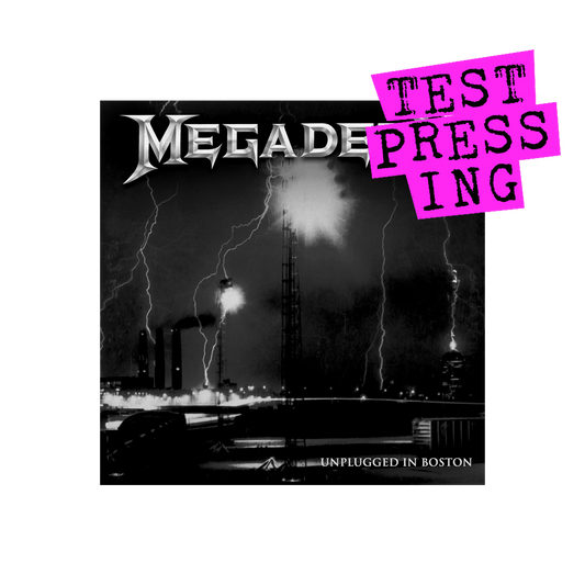 Megadeth (Unplugged In Boston) Testpressing Vinyl
