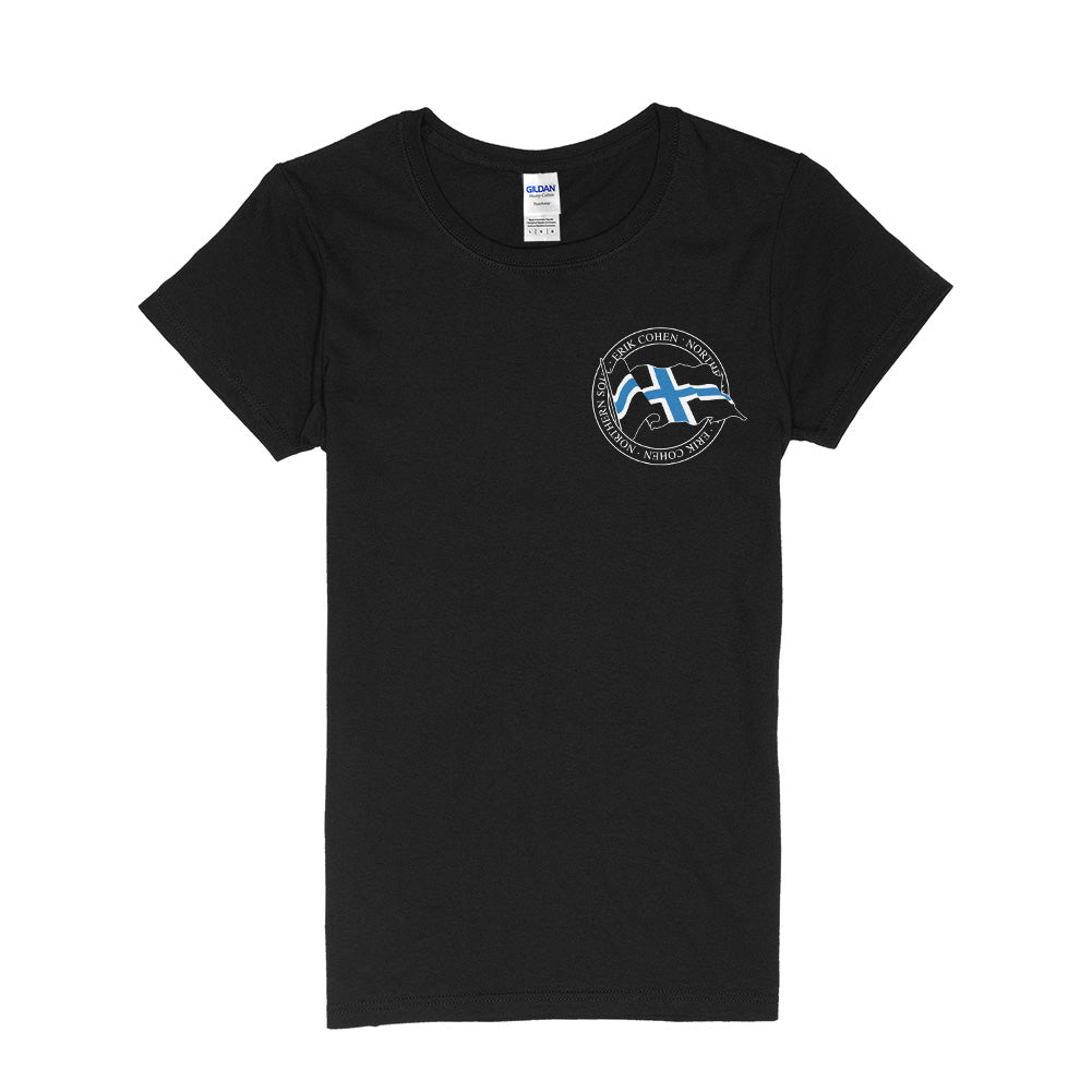 Erik Cohen (Pocket Flag) Fitted Girl T-Shirt
