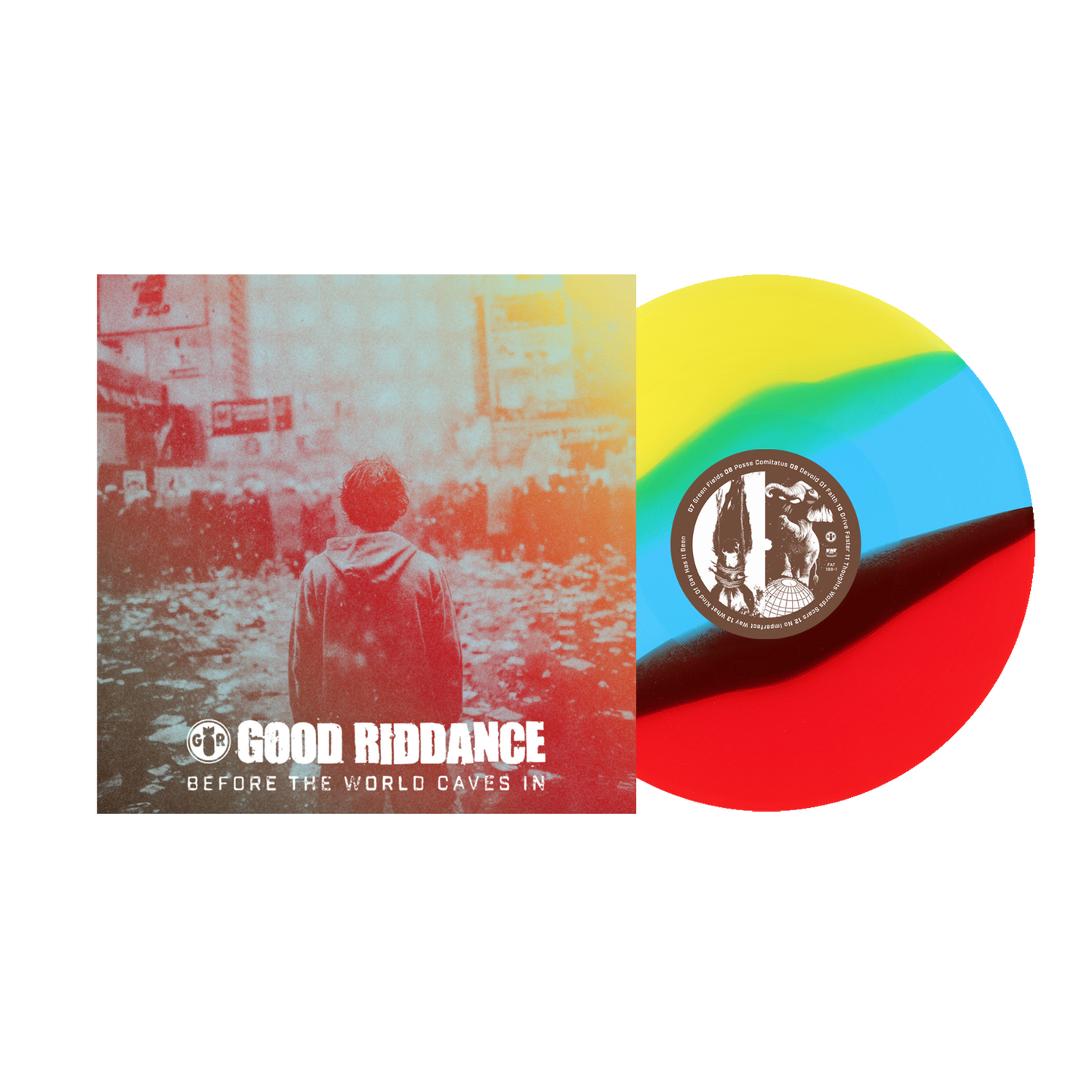 Good Riddance (Before the World Caves In) 3 Color Stripe Vinyl