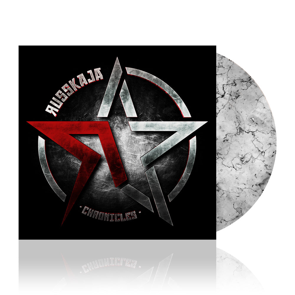 Russkaja (Chronicles) White w/ Smoke Grey Marble Vinyl