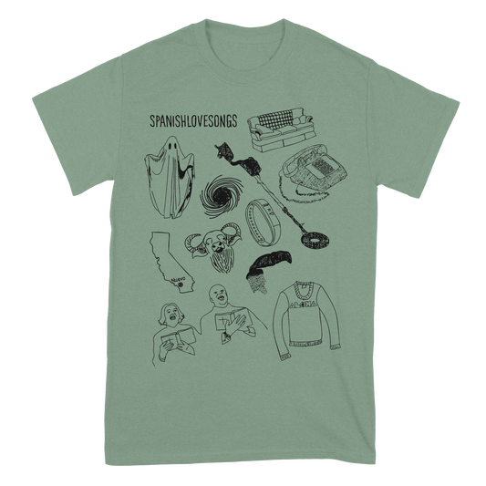 Spanish Love Songs (Illustrations) T-Shirt