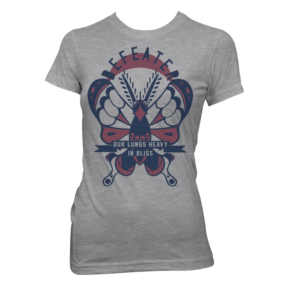 Defeater (Butterfly Eyes) Fitted Girl T-Shirt