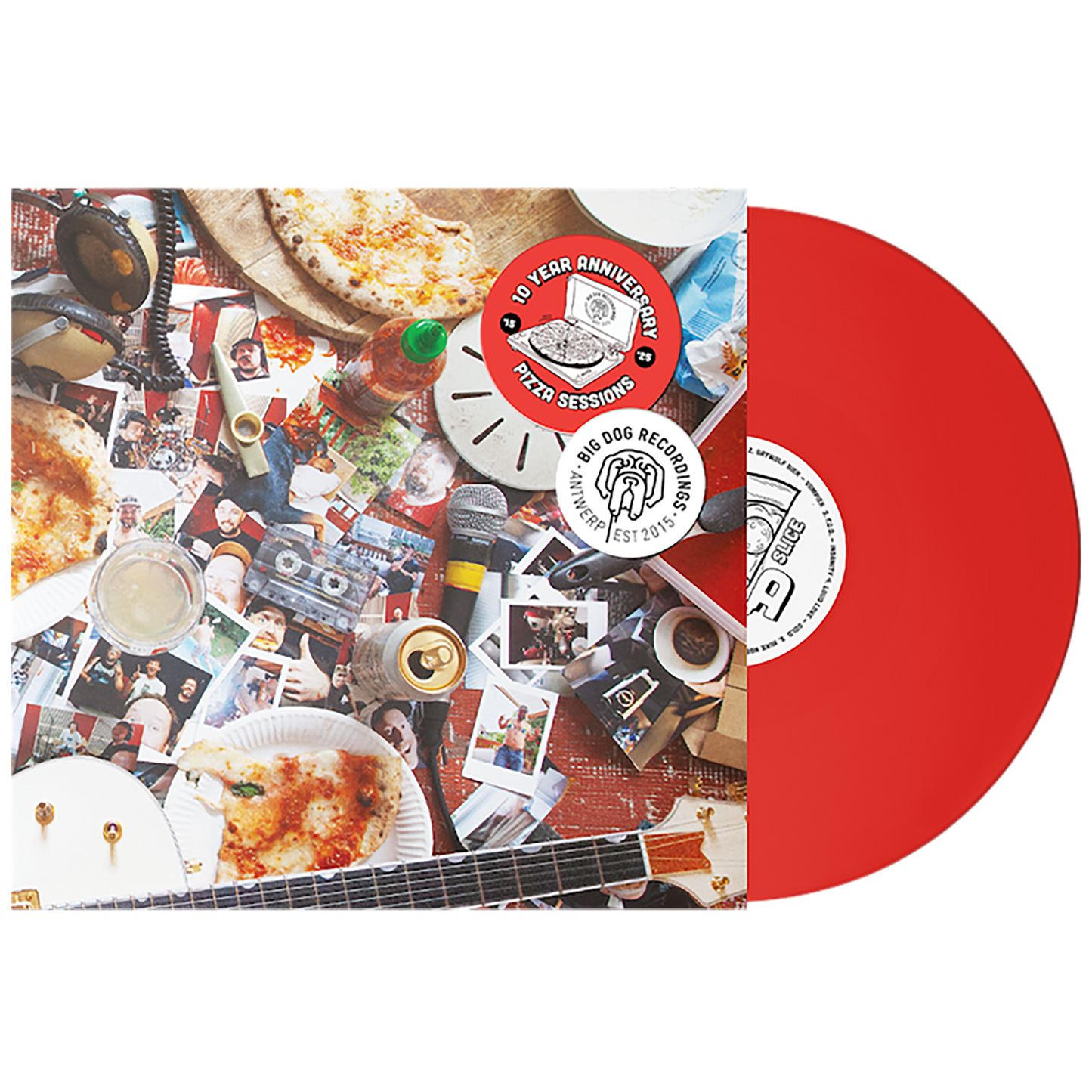 Various Artists (The Pizza Sessions) Red Vinyl