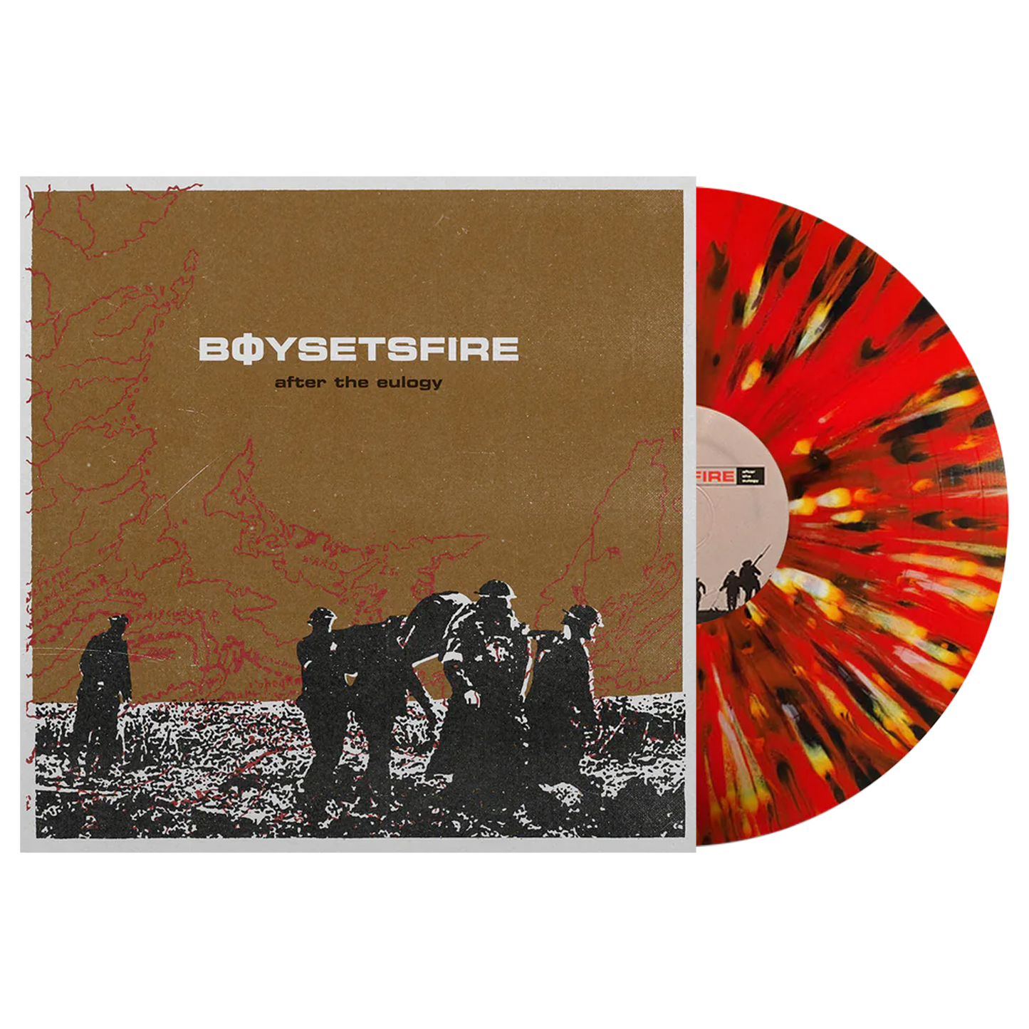 Boysetsfire (After The Eulogy) Red Splatter Vinyl