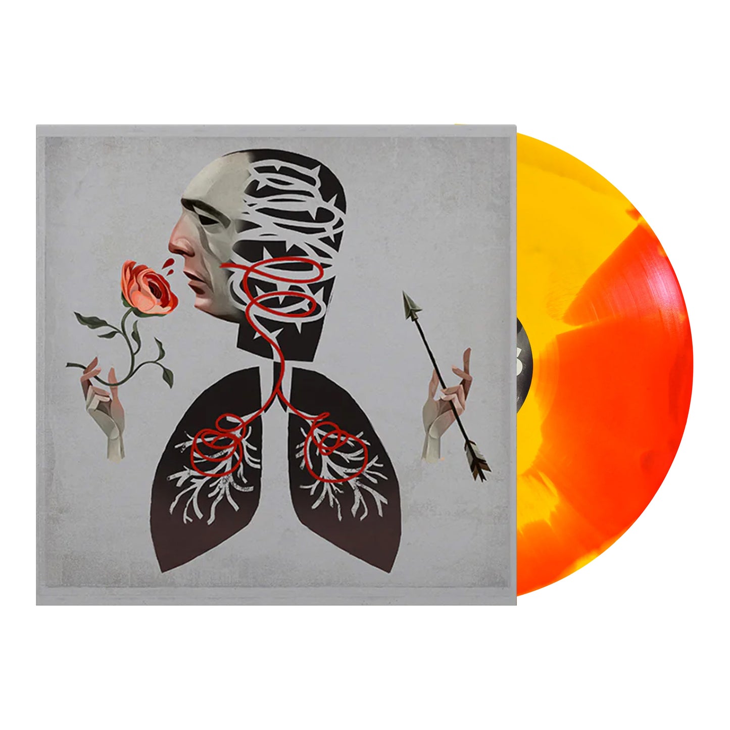 Hot Water Music (Vows) Red/Yellow Swirl Vinyl