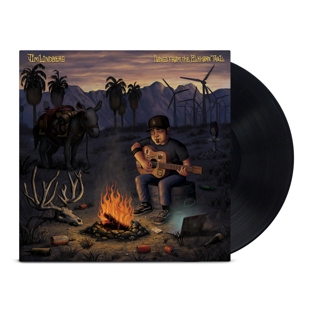 Jim Lindberg (Songs From The Elkhorn Trail) Black Vinyl