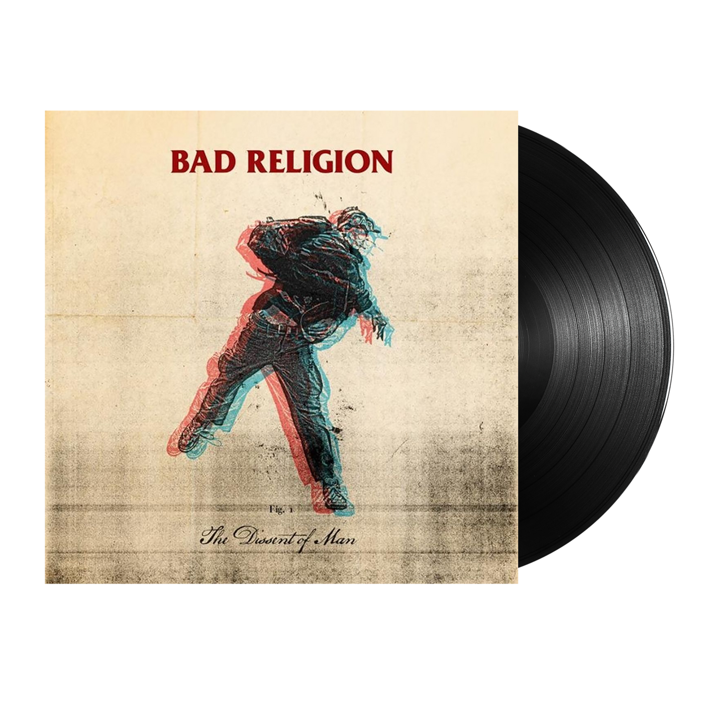 Bad Religion (The Dissent Of Man) Black Vinyl