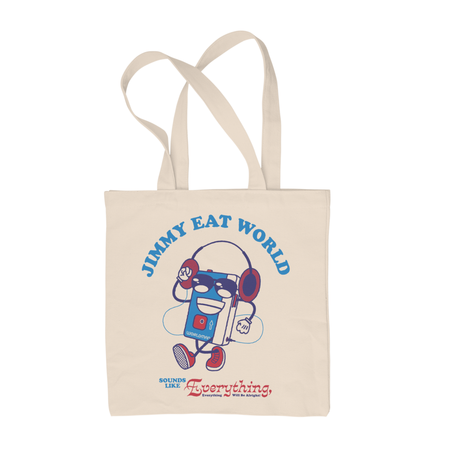 Jimmy Eat World (Worldman) Totebag