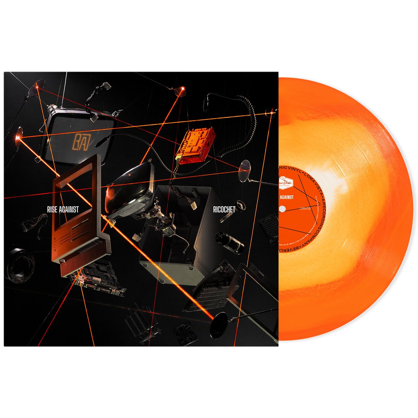 Rise Against (Ricochet) Clear/Orange Vinyl