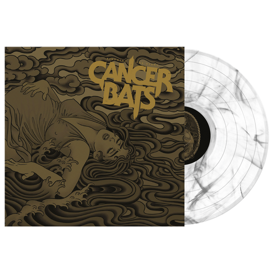 Cancer Bats (Birthing The Giant) Clear w/Grey Marble Vinyl