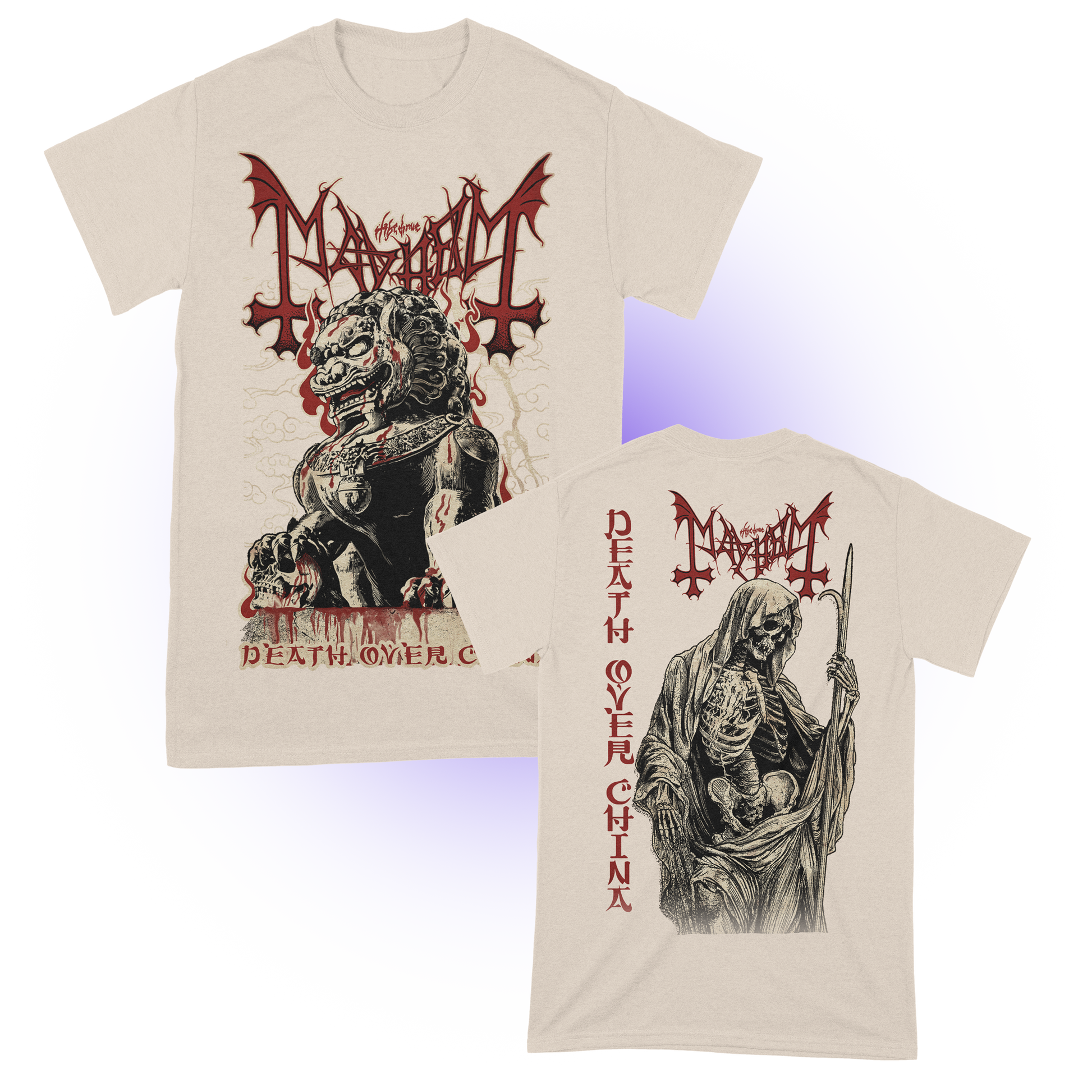 Mayhem (Death Over China Natural) T-Shirt