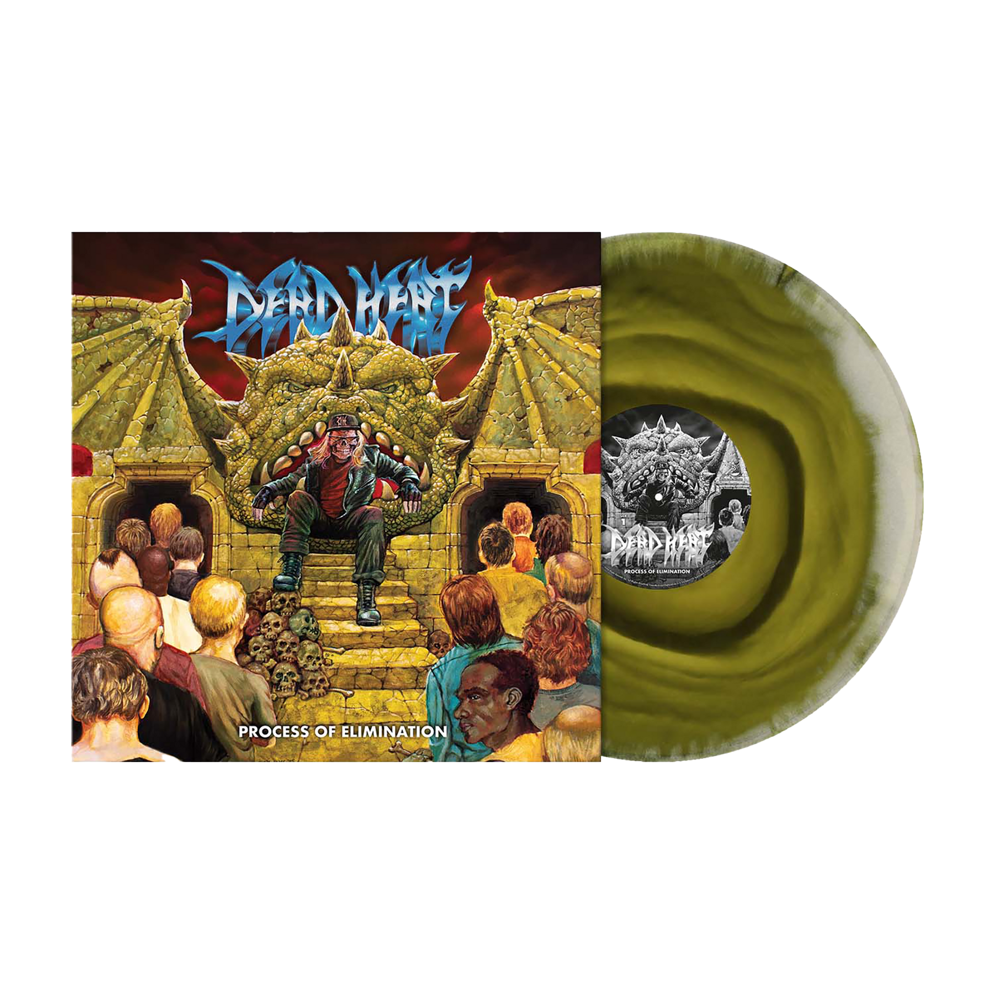 Dead Heat (Process of Elimination) Swamp Green/Bone Merged Vinyl