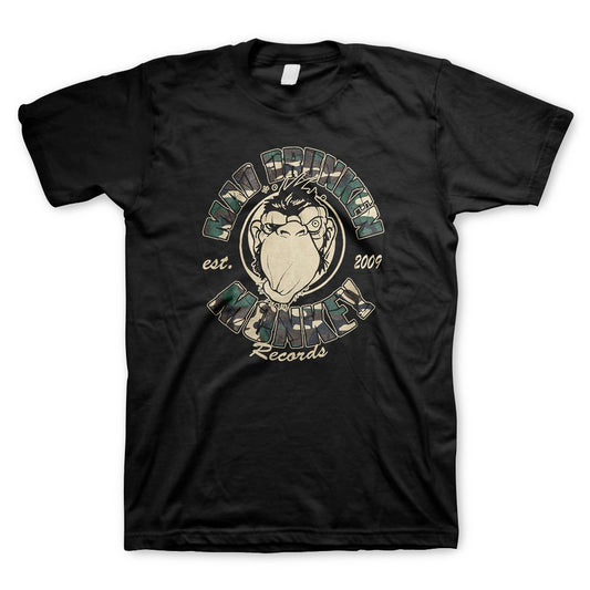 Mad Drunken Monkey (Camou Monkey) T-Shirt