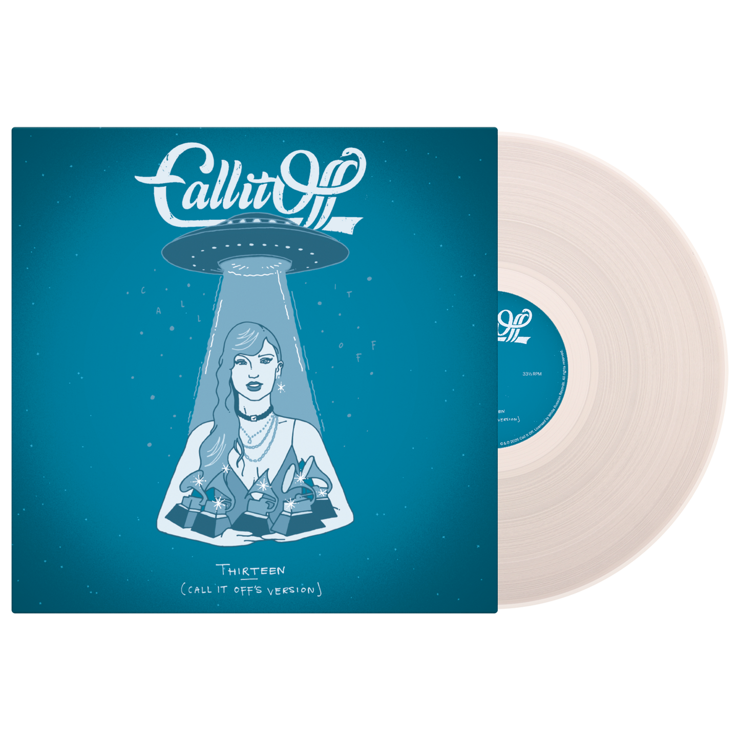 Call It Off (Thirteen - Call It Off's Version) Milky Clear Vinyl