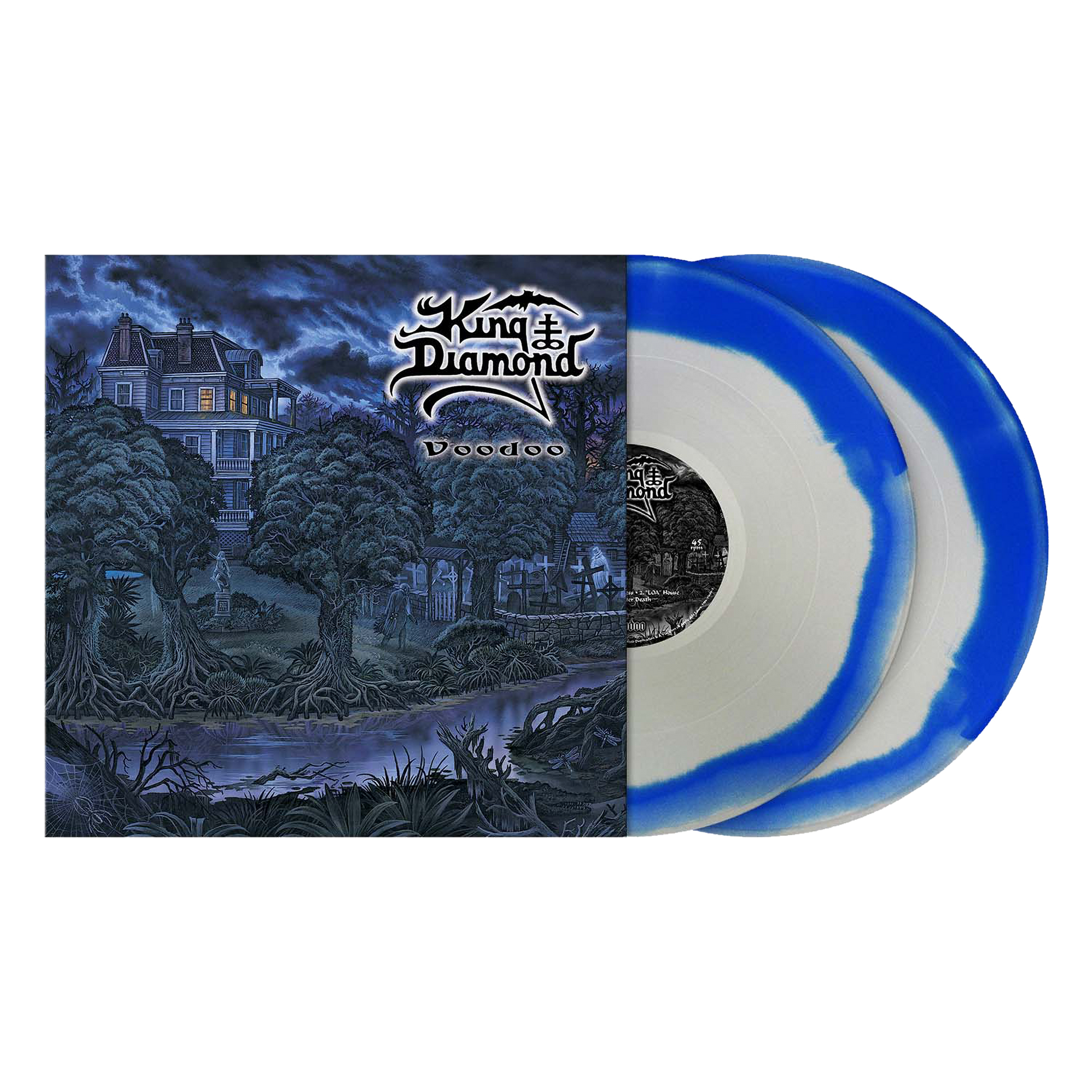 King Diamond (Voodoo) 2xSilver Blue "Corona" Vinyl