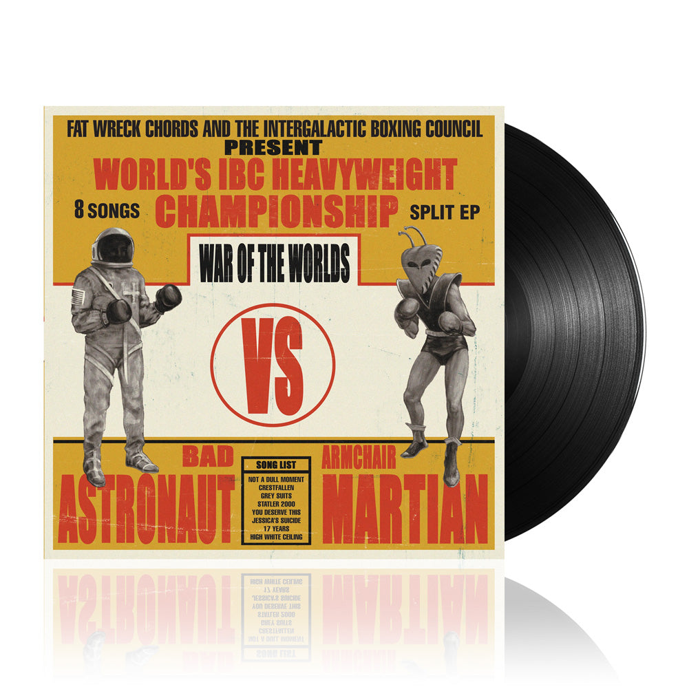 Bad Astronaut/Armchair Martian (Split) Black Vinyl
