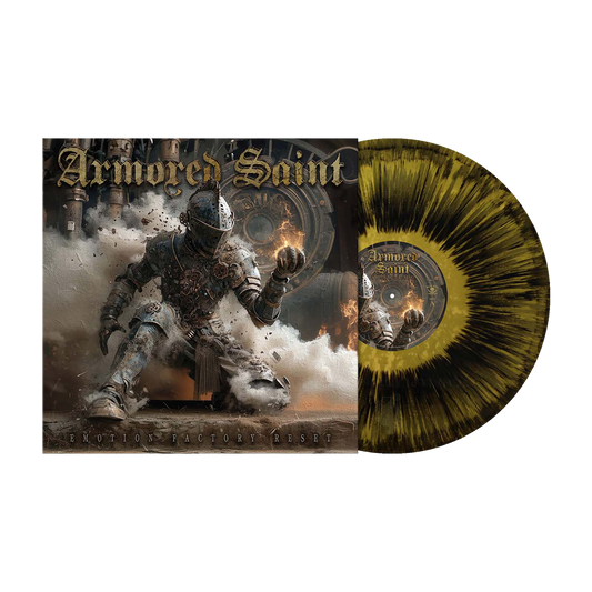 Armored Saint (Emotion Factory Reset) Metallica Gold/Black Dust Splatter Vinyl