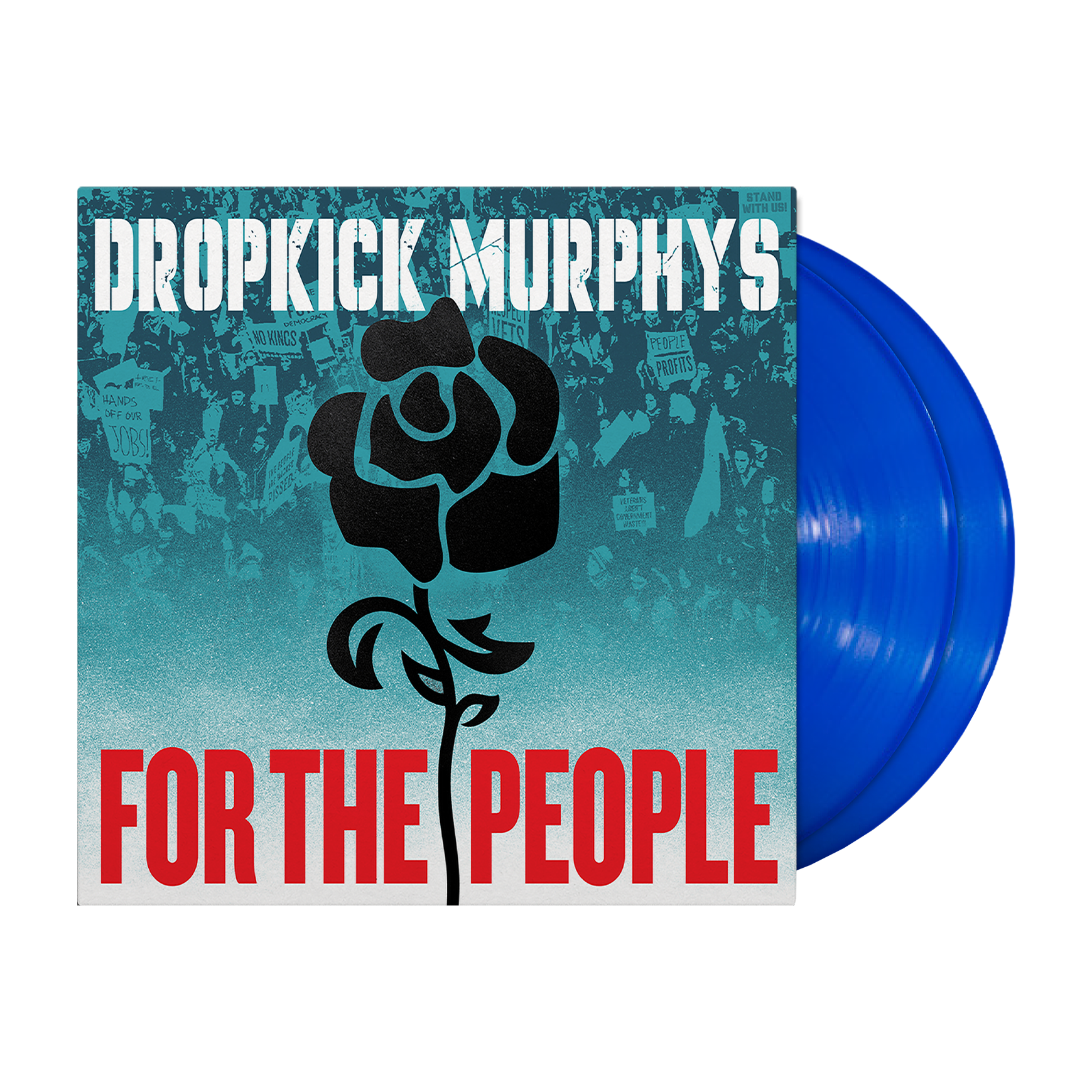 Dropkick Murphys (For The People) 2xBlue Vinyl