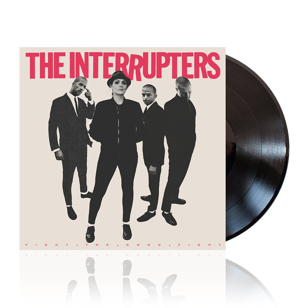 The Interrupters (Fight The Good Fight) Black Vinyl