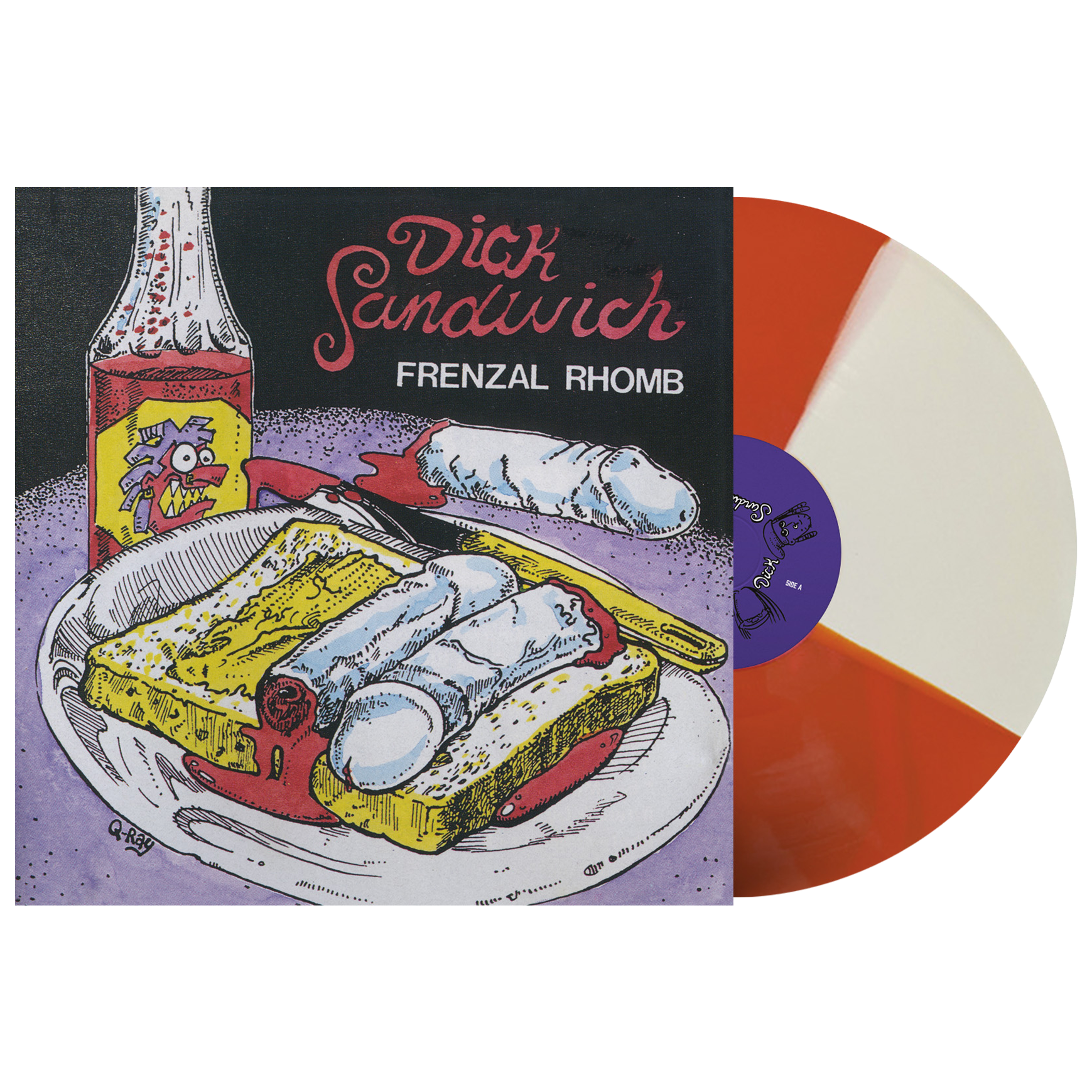 Frenzal Rhomb (Dick Sandwich (Re-Mastered)) Red White Vinyl