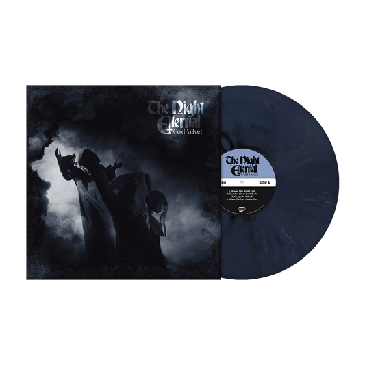 The Night Eternal (Cold Velvet) Storm Cloud Violet Blue Marble Vinyl