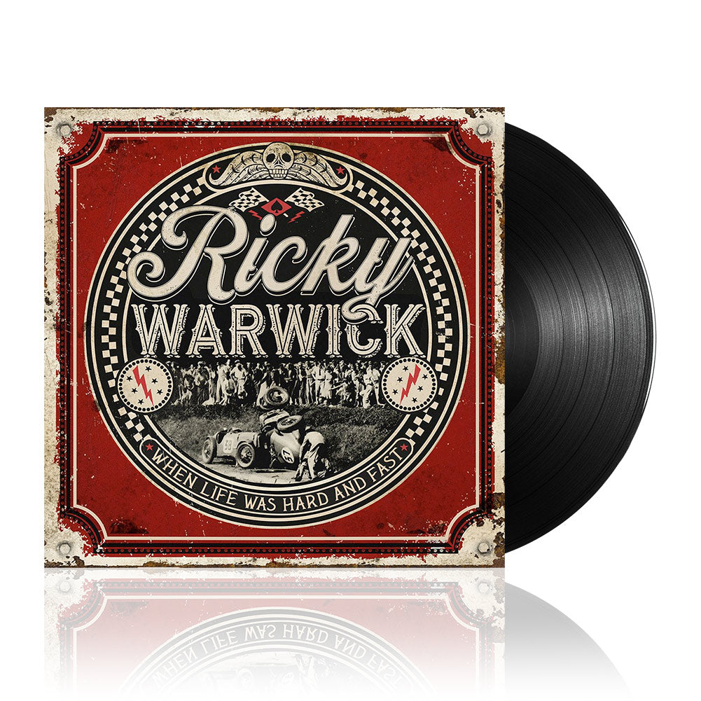 Ricky Warwick (When Life Was Hard & Fast) Black Vinyl