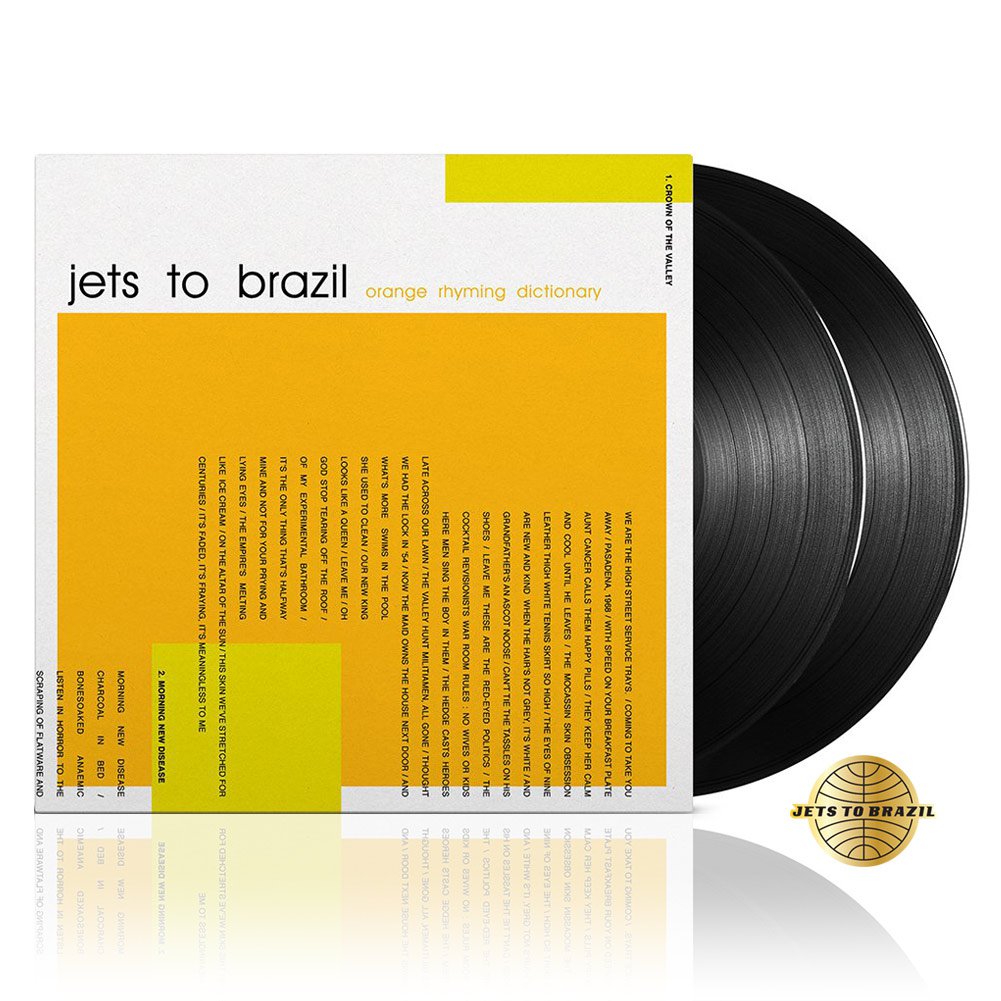 Jets To Brazil (Orange Rhyming...) 2xBlack Vinyl