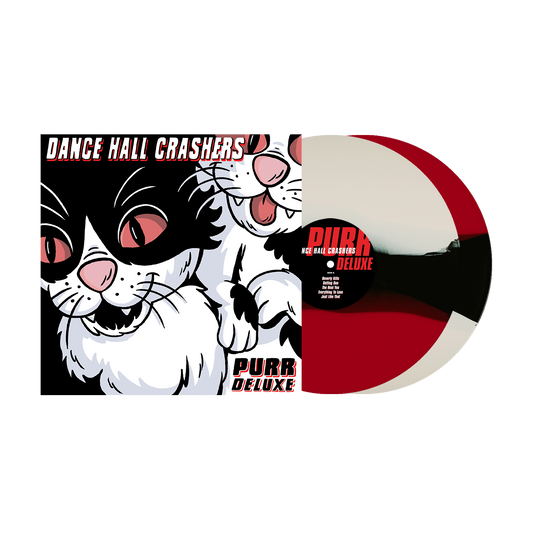Dance Hall Crashers (Purr Deluxe) 2xWhite/Black/Red Tri-striped Vinyl