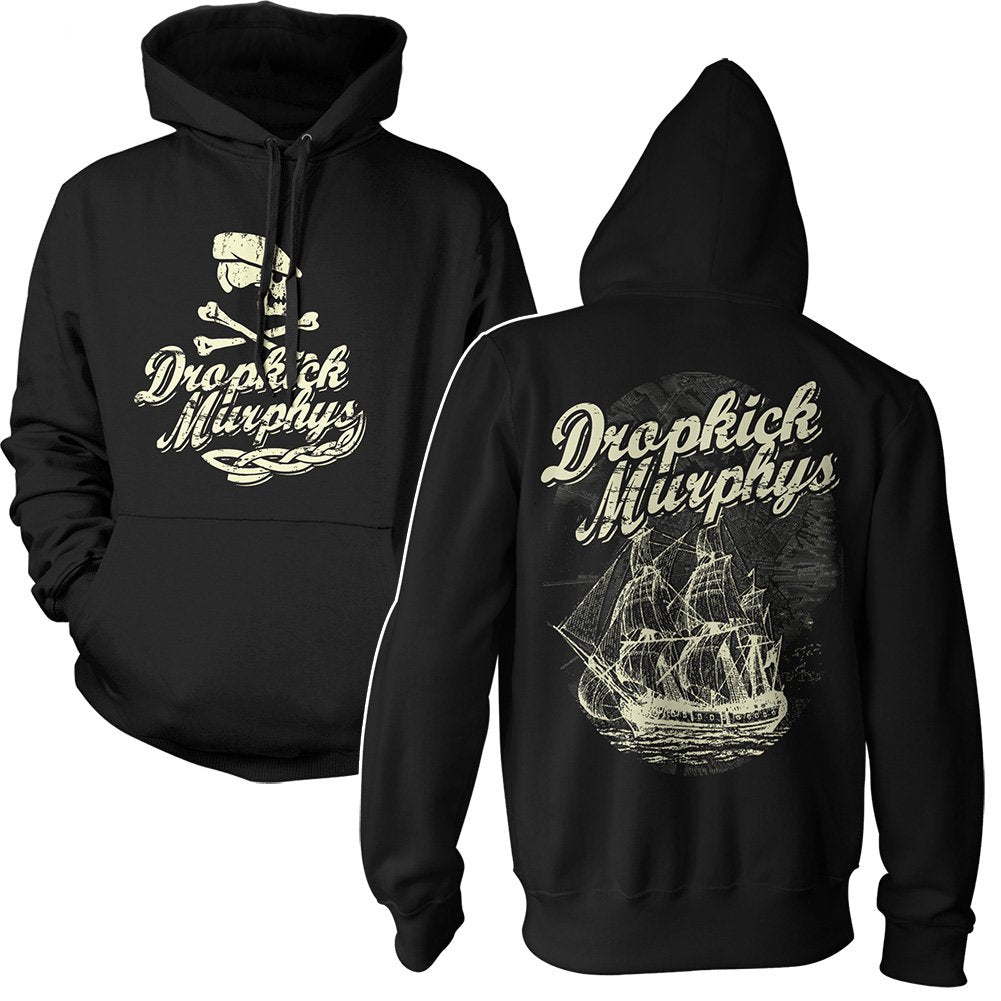 Dropkick Murphys (Scally Skull Ship) Hoodie