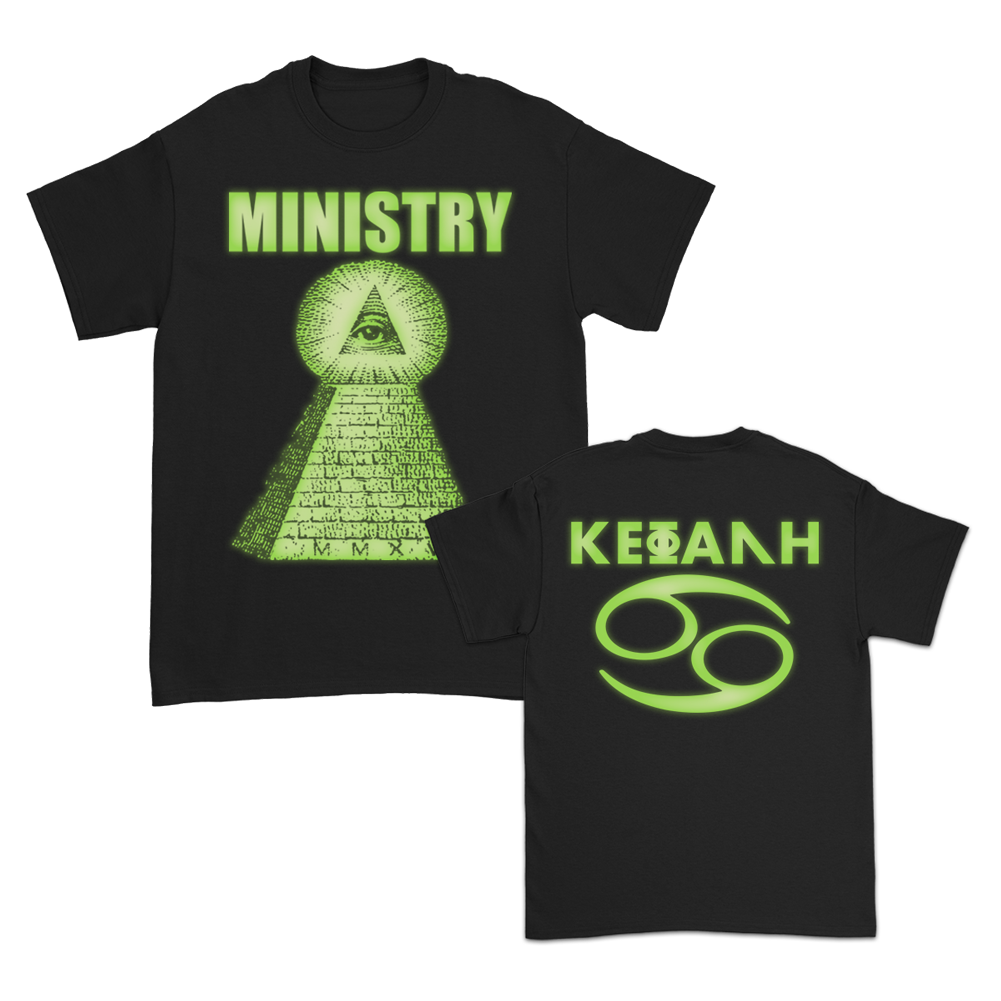 Ministry (Pyramid Glow In The Dark) T-Shirt