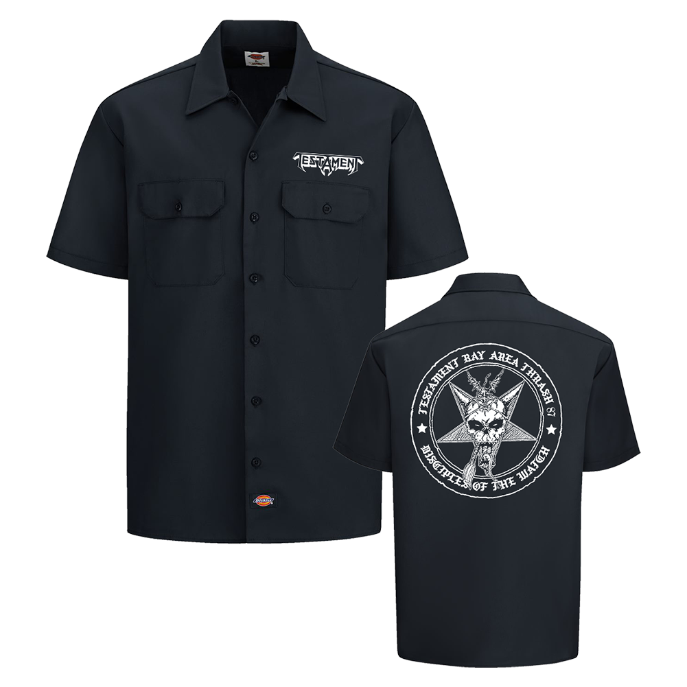 Testament (Bay Area Thrash) Dickies Work Shirt
