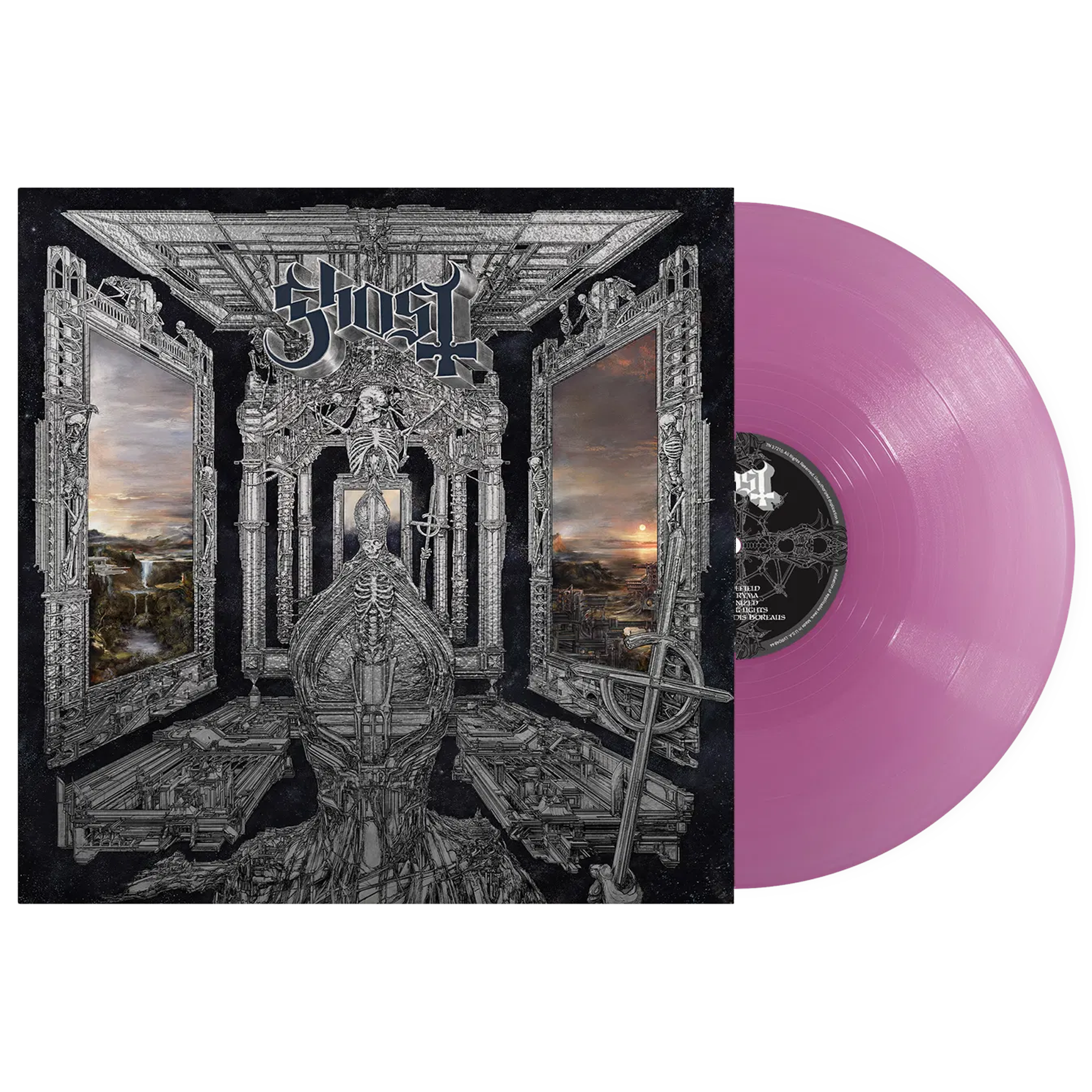 Ghost (Skeletá) Opaque Violet Vinyl