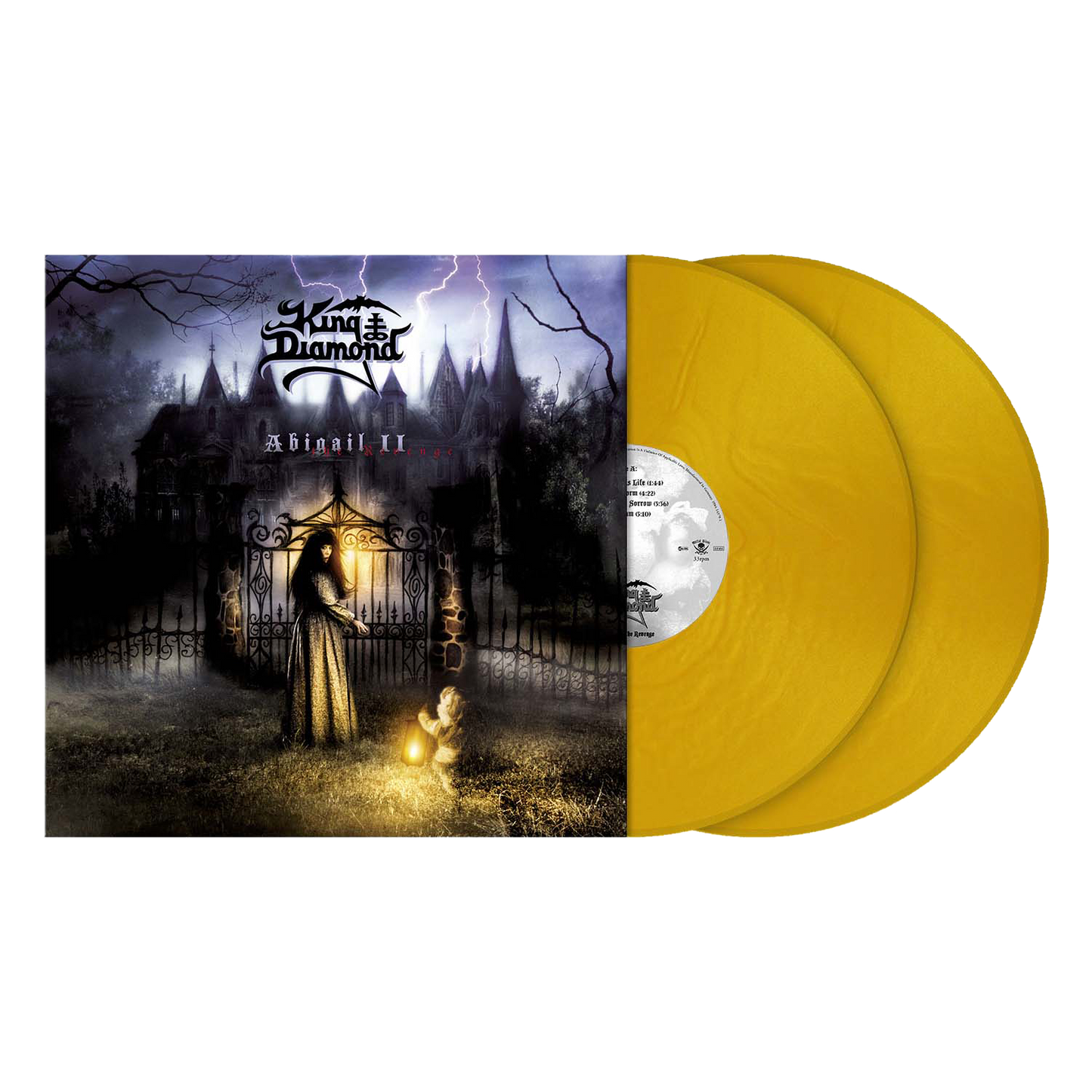 King Diamond (Abigail II: The Revenge) 2xMetallic Golden Light Vinyl