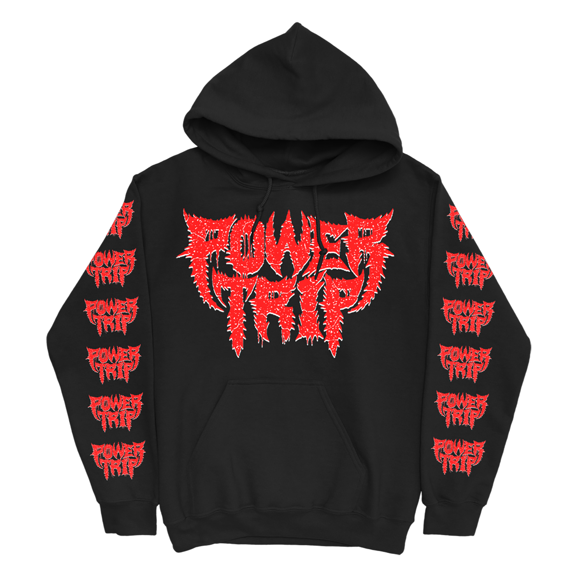 Power Trip (Distressed Logo) Hoodie