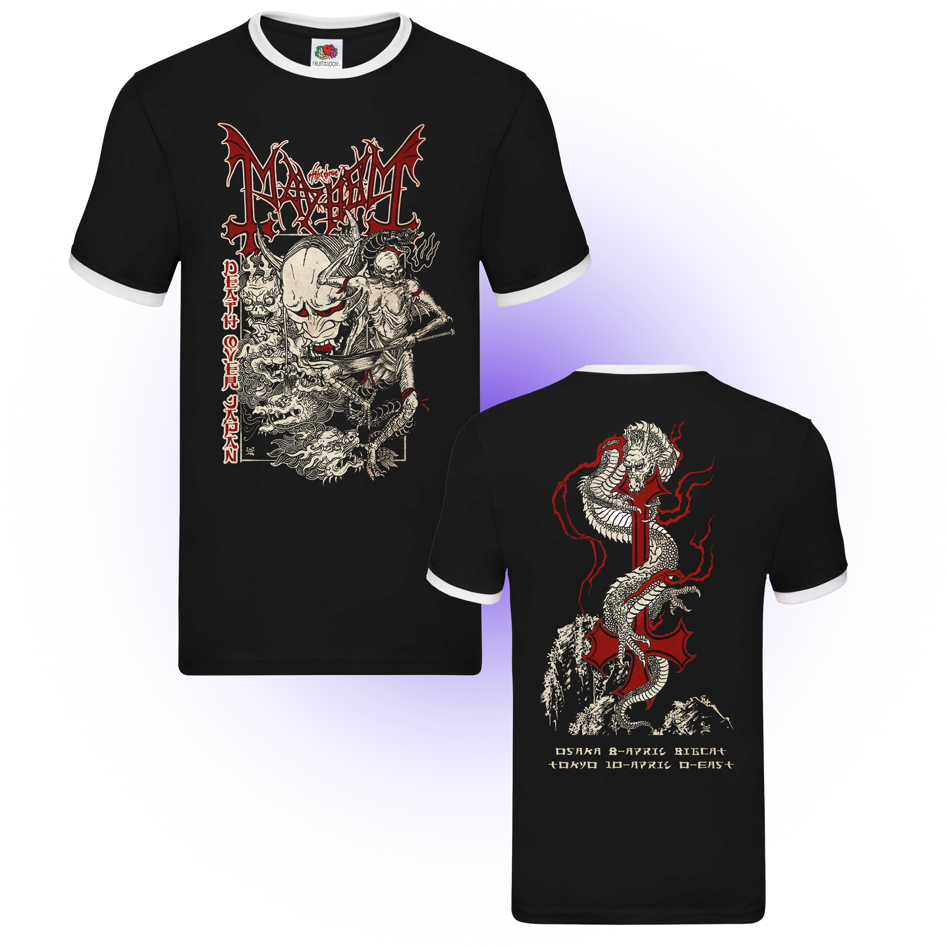 Mayhem (Death Over Japan) Ringer T-Shirt