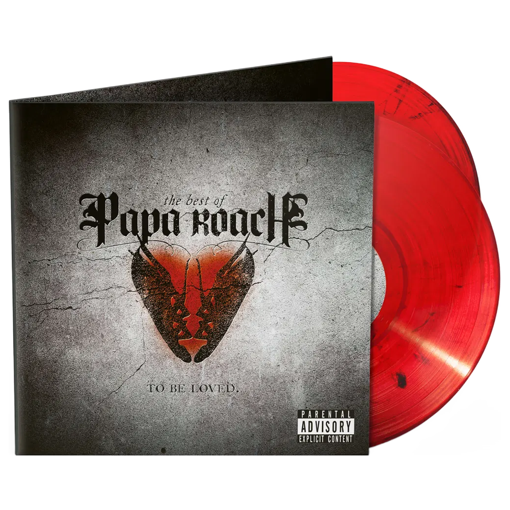 Papa Roach (To Be Loved (The Best Of)) 2xRed Splatter Vinyl
