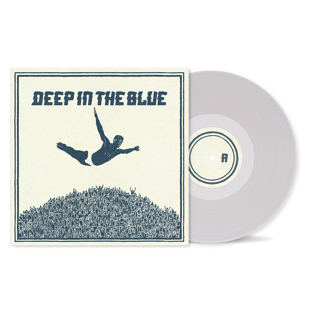 Tiny Moving Parts (Deep In The Blue) Milky Clear Vinyl