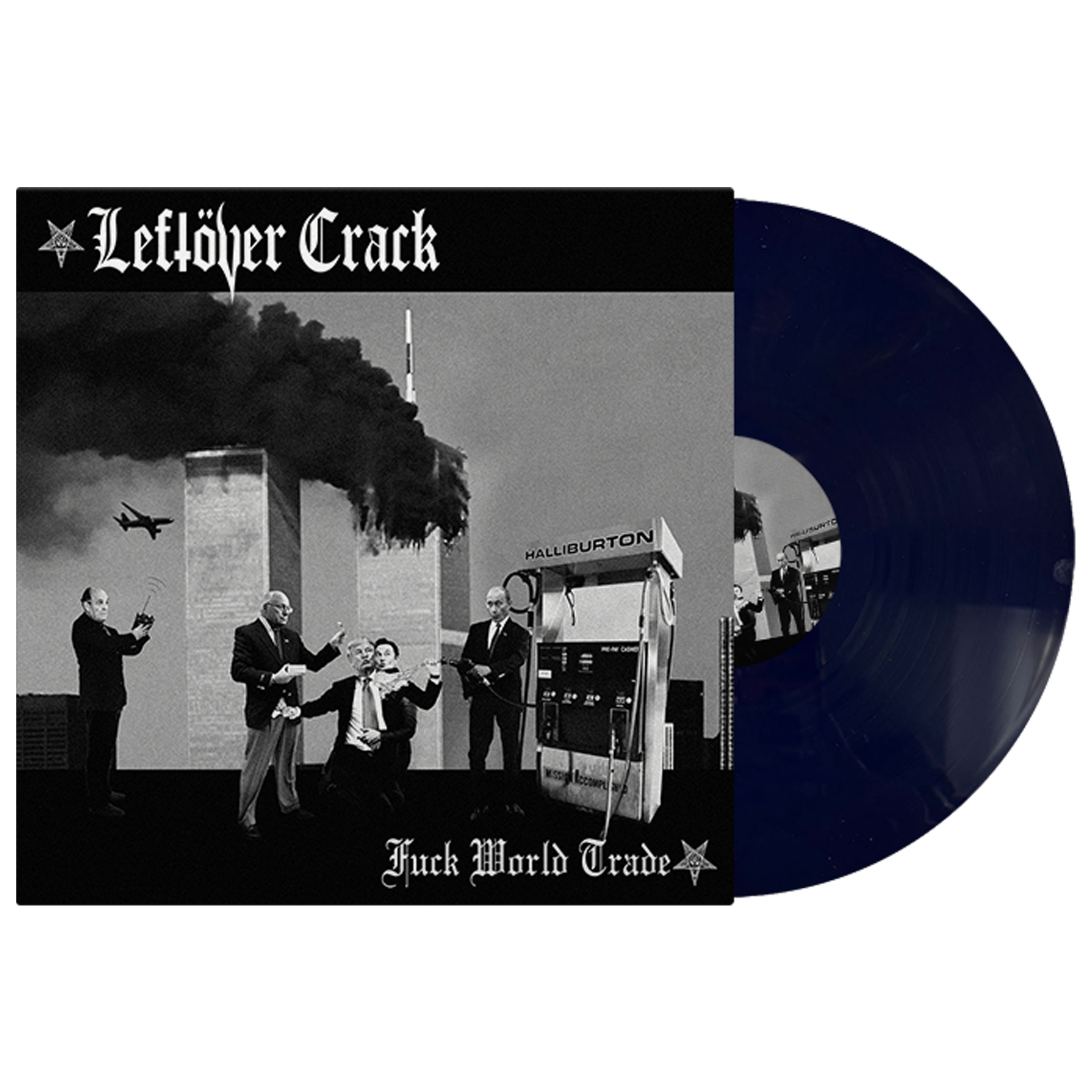 Leftover Crack (Fuck World Trade) Dark Blue Vinyl