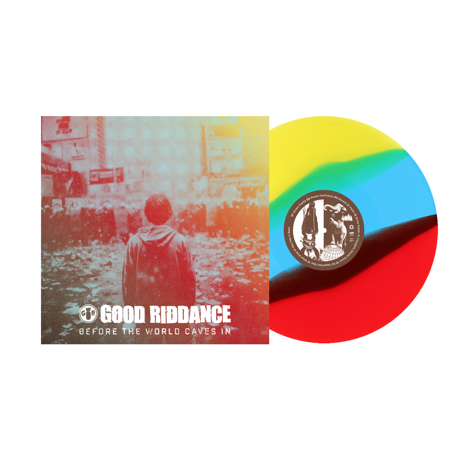 Good Riddance (Before the World Caves In) 3 Color Stripe Vinyl