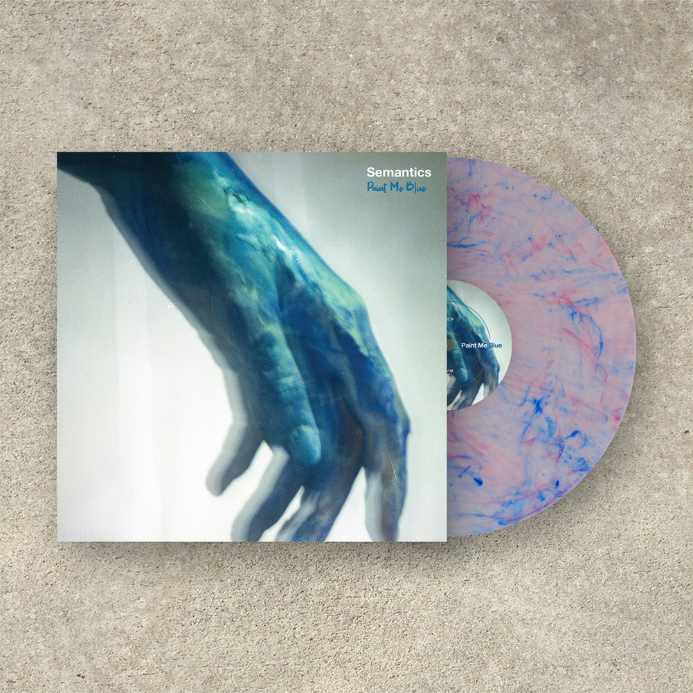 Semantics (Paint Me Blue) Clear w/ Blue Pink Splatter Vinyl