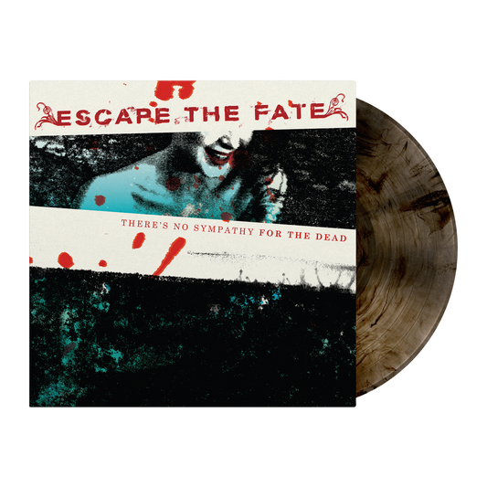 Escape The Fate (There's No Sympathy for the Dead EP) Clear Black Marble Vinyl