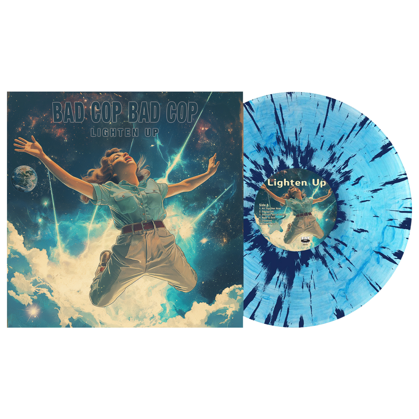 Bad Cop Bad Cop (Lighten Up) Blue Insomnia Vinyl
